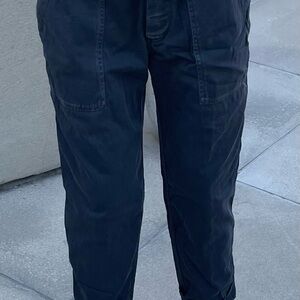 James Perse Black Cropped Pants